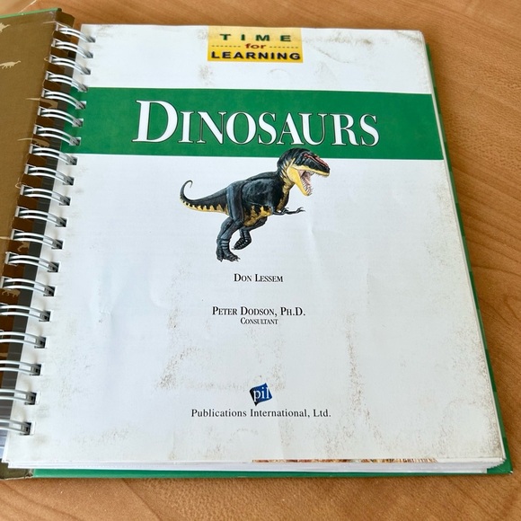 Time for Learning Dinosaurs book for Dino lovers great for beginners - Picture 2 of 10